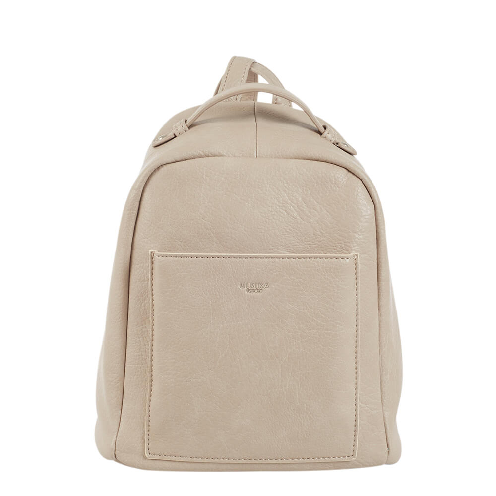 Ulrika Design Ryggsekk liten, Theft Protected, beige